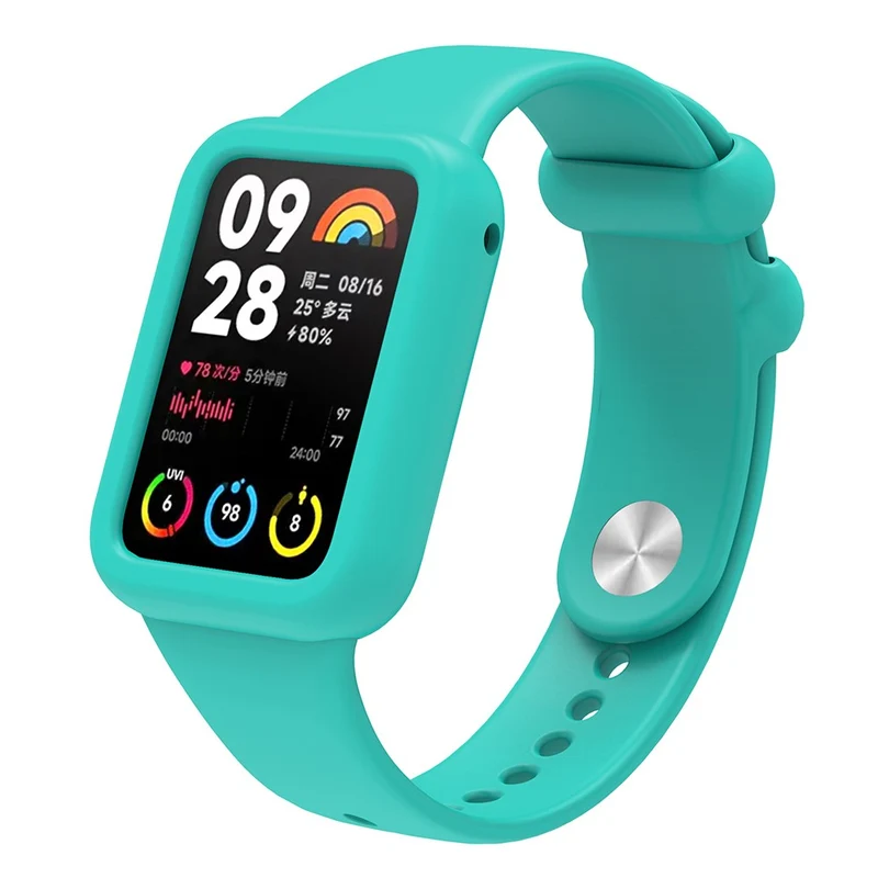 Xiaomi Smart Band 8 Pro Soft Silicone Case Shockproof Smart Watch Frame Cover