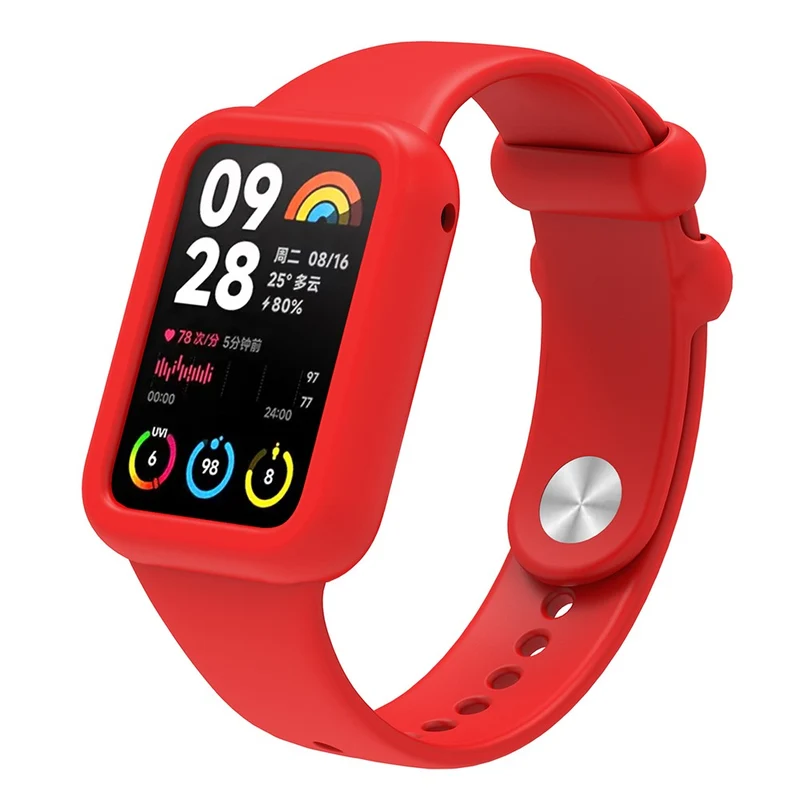 Xiaomi Smart Band 8 Pro Soft Silicone Case Shockproof Smart Watch Frame Cover