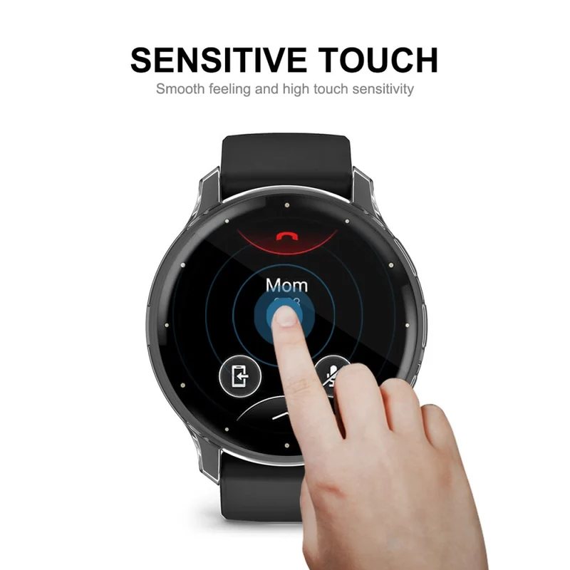 ENKAY HAT PRINCE Garmin Venu 3 Transparent Flexible Cover Scratch Resistant Watch Case