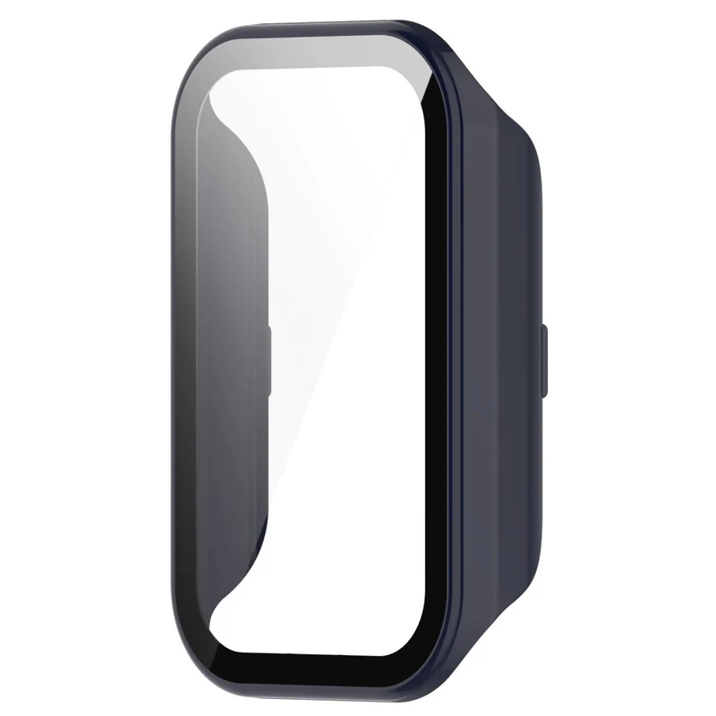 Xiaomi Smart Band 8 Active / Redmi Smart Band 2 Watch Case Bump Resistant Frame with Tempered Glass Screen Film