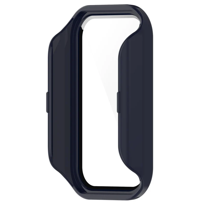 Xiaomi Smart Band 8 Active / Redmi Smart Band 2 Watch Case Bump Resistant Frame with Tempered Glass Screen Film