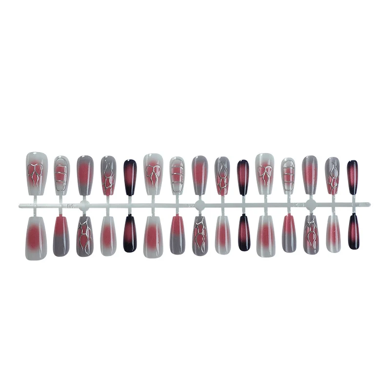 Ombre-Gradient-Press-On-Nagelset