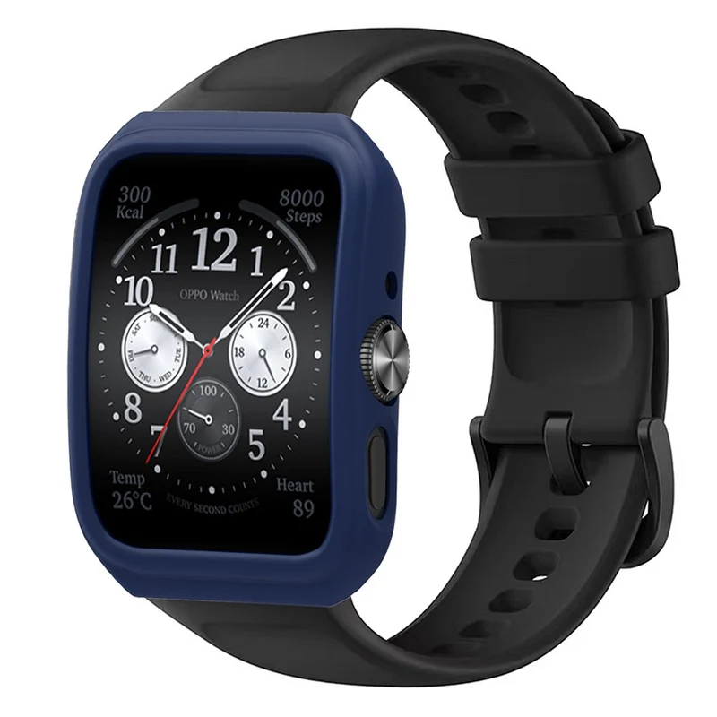 Silicone Watch Case Oppo Watch 3 Pro / Watch 4 Pro Scratch Resistant Frame Watch Cover
