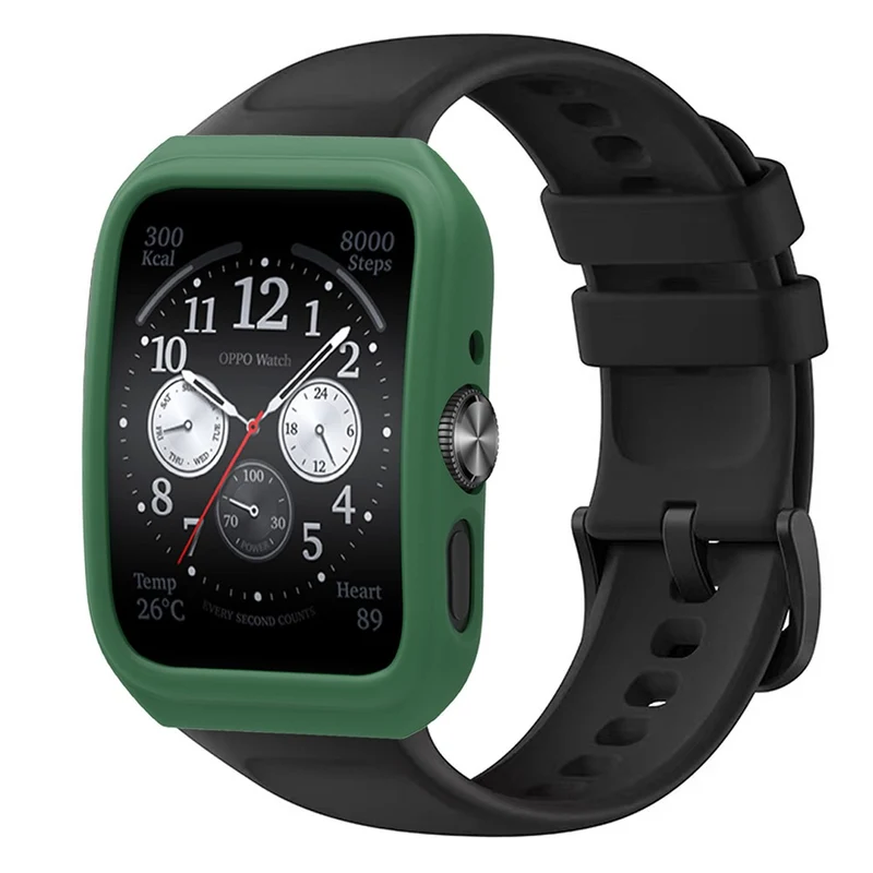 Silicone Watch Case Oppo Watch 3 Pro / Watch 4 Pro Scratch Resistant Frame Watch Cover