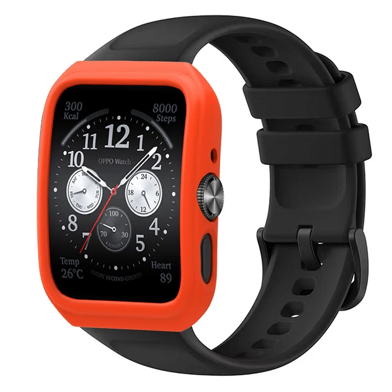 Silicone Watch Case Oppo Watch 3 Pro / Watch 4 Pro Scratch Resistant Frame Watch Cover