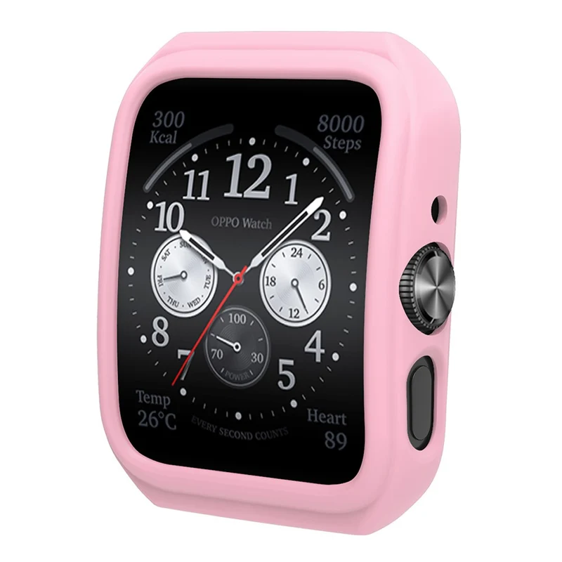 Silicone Watch Case Oppo Watch 3 Pro / Watch 4 Pro Scratch Resistant Frame Watch Cover