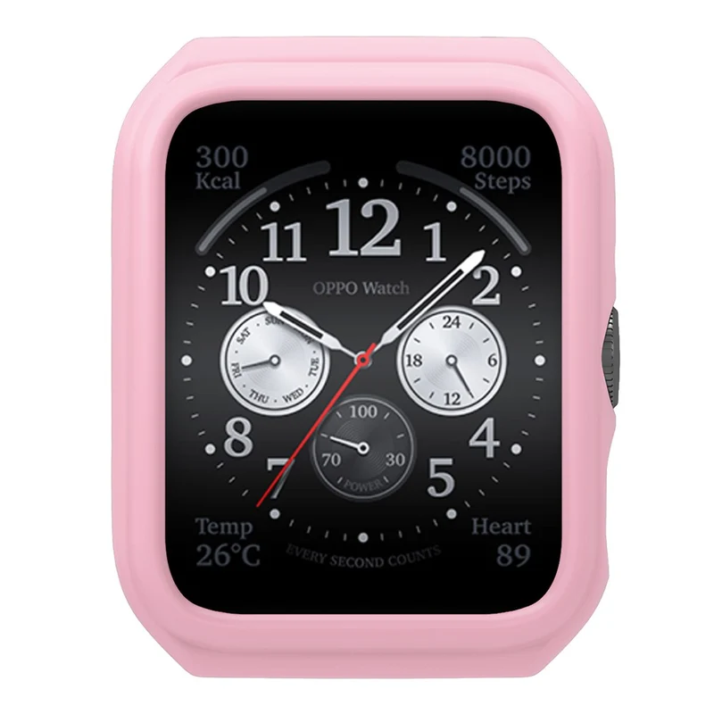 Silicone Watch Case Oppo Watch 3 Pro / Watch 4 Pro Scratch Resistant Frame Watch Cover