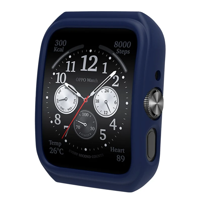Silicone Watch Case Oppo Watch 3 Pro / Watch 4 Pro Scratch Resistant Frame Watch Cover