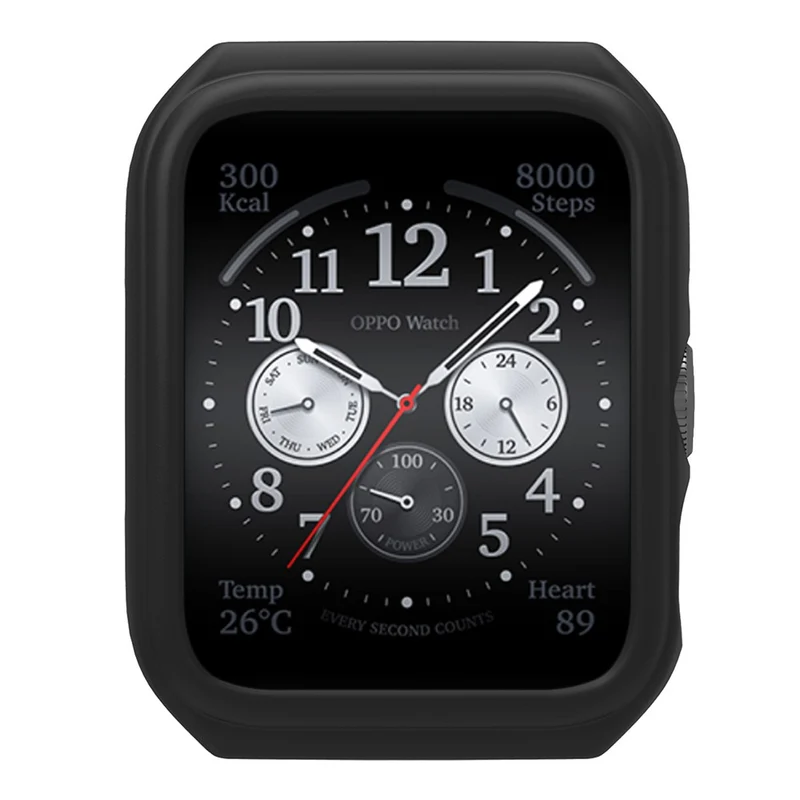 Silicone Watch Case Oppo Watch 3 Pro / Watch 4 Pro Scratch Resistant Frame Watch Cover