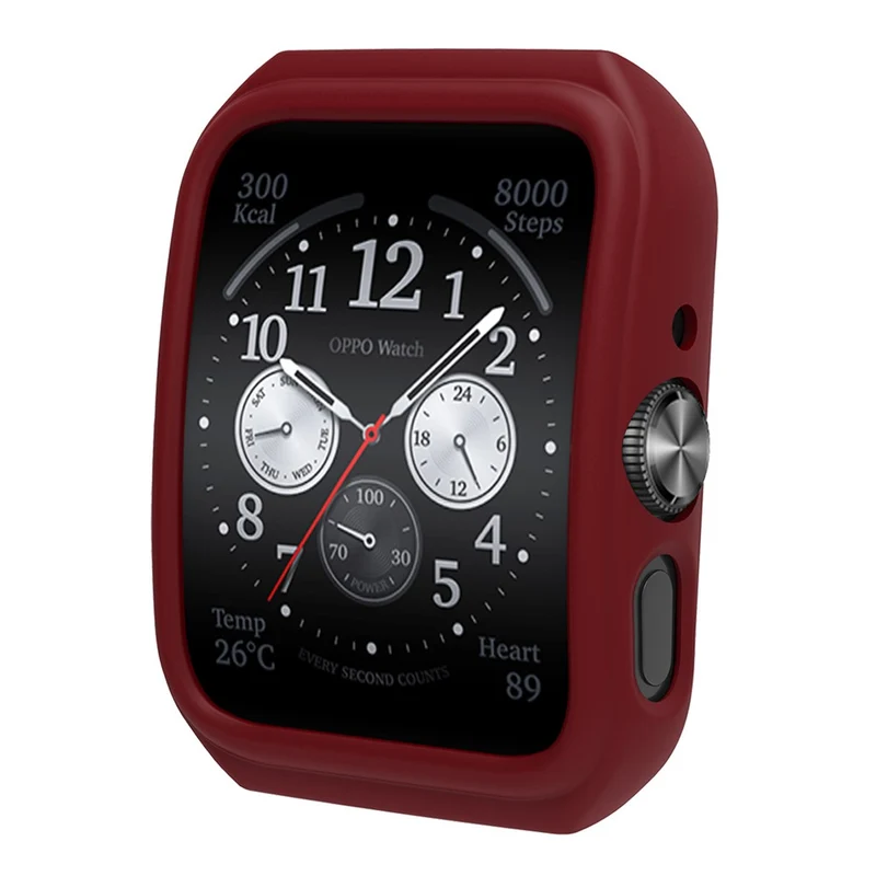 Silicone Watch Case Oppo Watch 3 Pro / Watch 4 Pro Scratch Resistant Frame Watch Cover