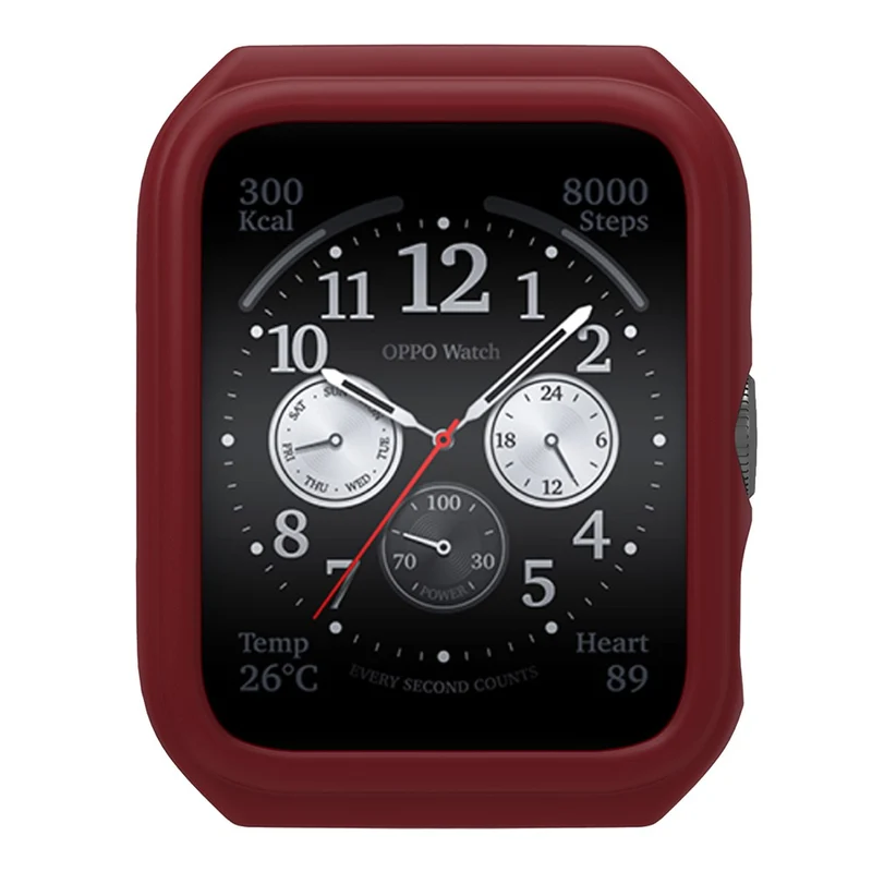 Silicone Watch Case Oppo Watch 3 Pro / Watch 4 Pro Scratch Resistant Frame Watch Cover