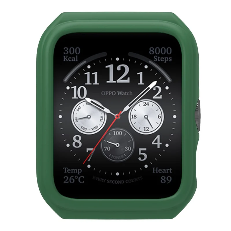 Silicone Watch Case Oppo Watch 3 Pro / Watch 4 Pro Scratch Resistant Frame Watch Cover