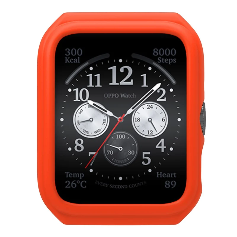 Silicone Watch Case Oppo Watch 3 Pro / Watch 4 Pro Scratch Resistant Frame Watch Cover