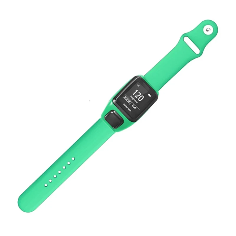 TomTom Runner 3 / Adventurer Sport Bands Silicone Watch Strap with Case - Sapphire