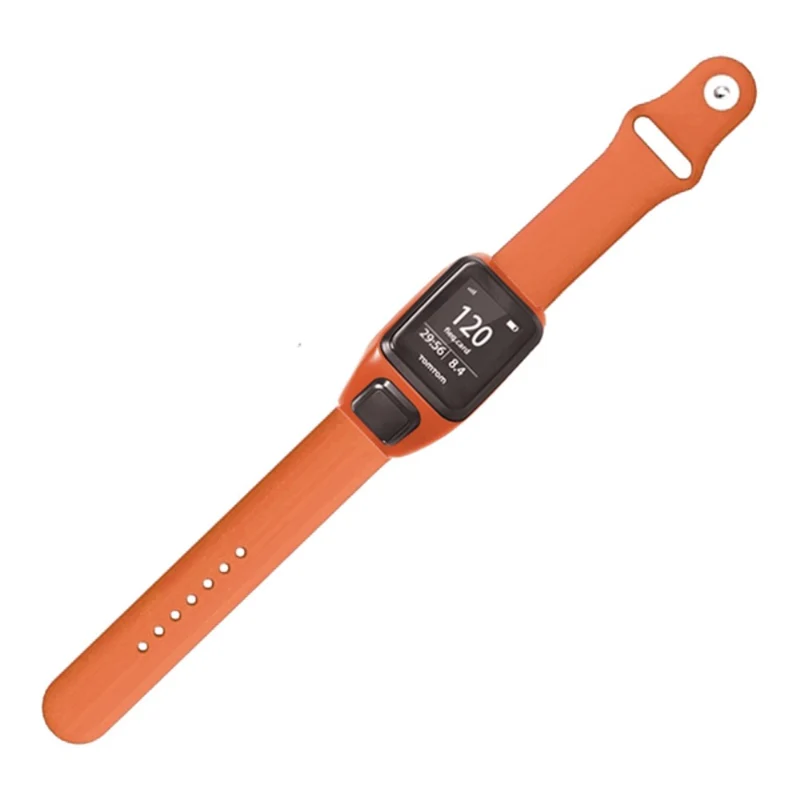 TomTom Runner 3 / Adventurer Sport Bands Silicone Watch Strap with Case - Sapphire