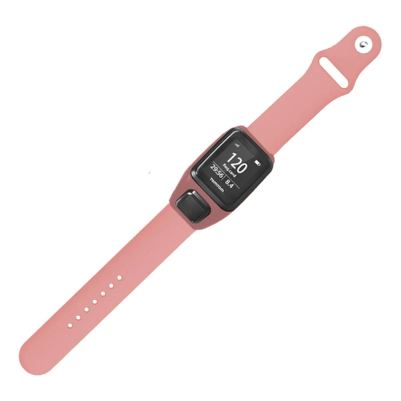 TomTom Runner 3 / Adventurer Sport Bands Silicone Watch Strap with Case - Sapphire
