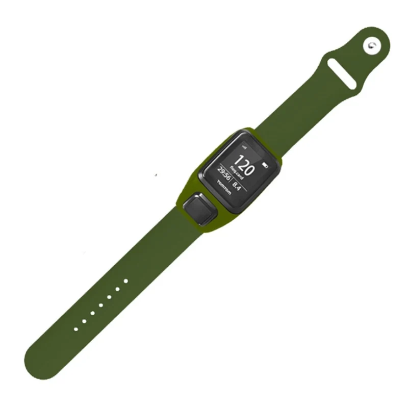 TomTom Runner 3 / Adventurer Sport Bands Silicone Watch Strap with Case - Sapphire