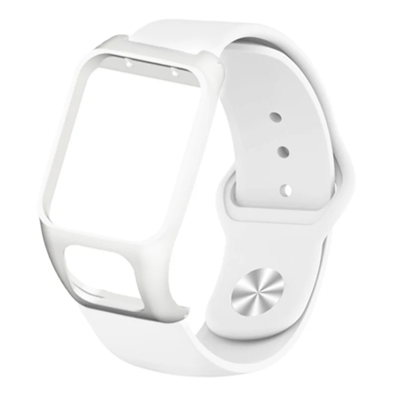 TomTom Runner 3 / Adventurer Sport Bands Silicone Watch Strap with Case - Sapphire
