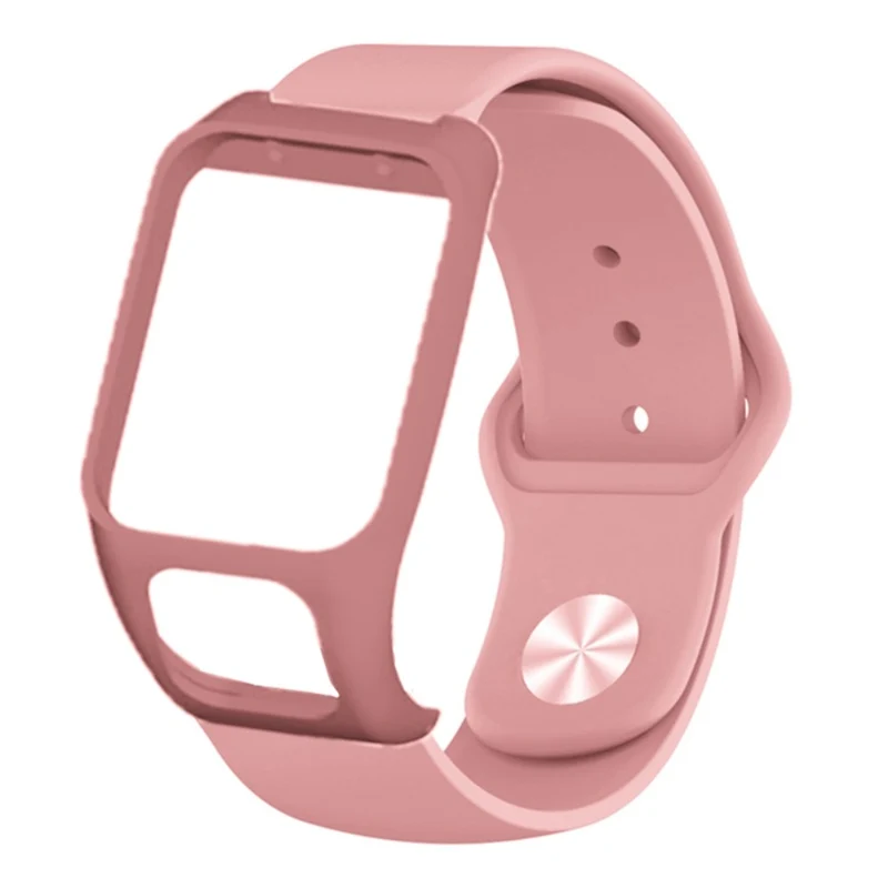TomTom Runner 3 / Adventurer Sport Bands Silicone Watch Strap with Case - Sapphire