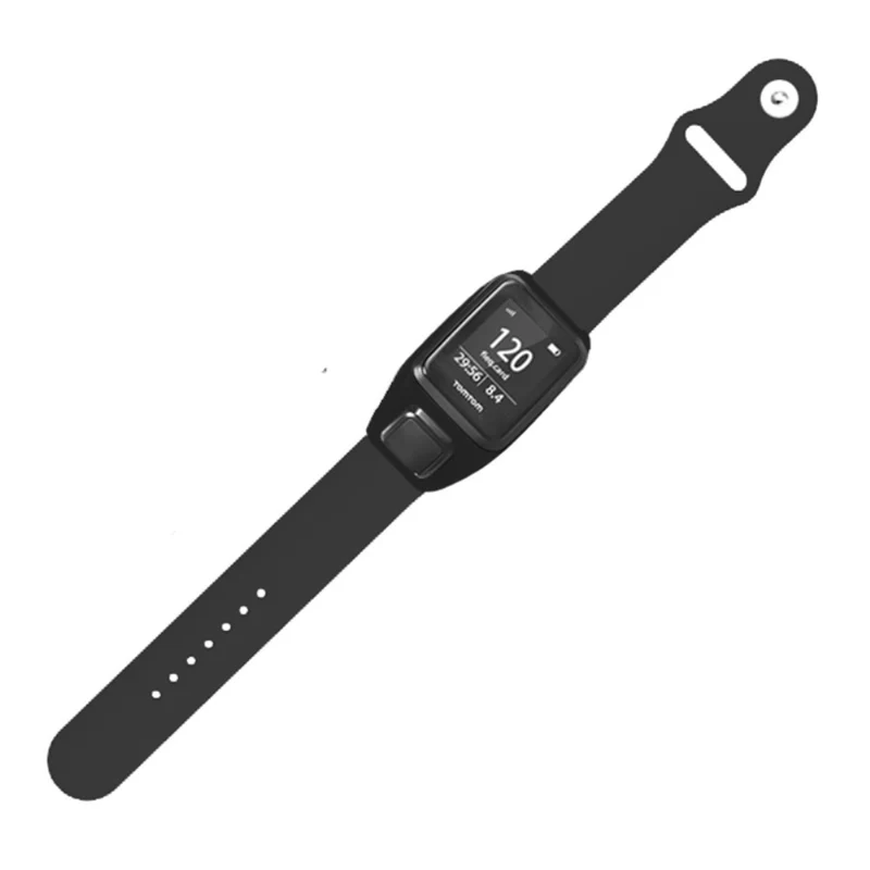 TomTom Runner 3 / Adventurer Sport Bands Silicone Watch Strap with Case - Sapphire