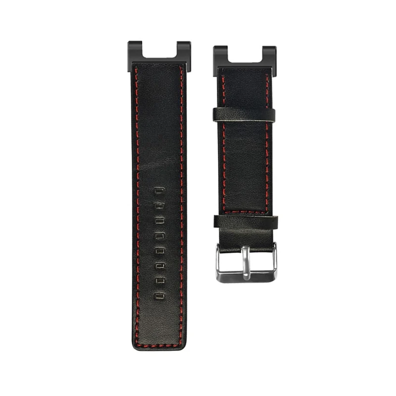 Huami Amazfit T-Rex / T-Rex Pro Replacement Watch Band Stitching Leather Wrist Strap