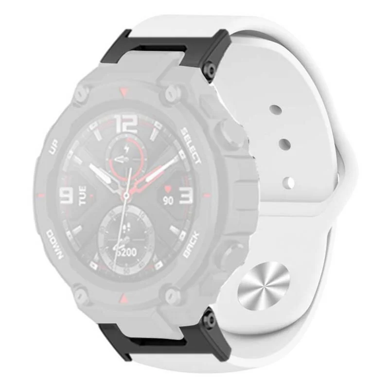 Huami Amazfit T-Rex / T-Rex Pro Silicone Watch Strap Alloy Buckle Replacement Watch Band