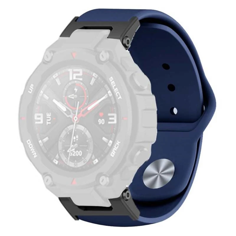 Huami Amazfit T-Rex / T-Rex Pro Silicone Watch Strap Alloy Buckle Replacement Watch Band