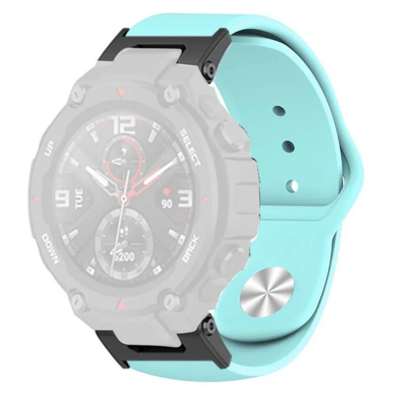 Huami Amazfit T-Rex / T-Rex Pro Silicone Watch Strap Alloy Buckle Replacement Watch Band