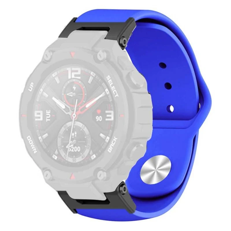 Huami Amazfit T-Rex / T-Rex Pro Silicone Watch Strap Alloy Buckle Replacement Watch Band