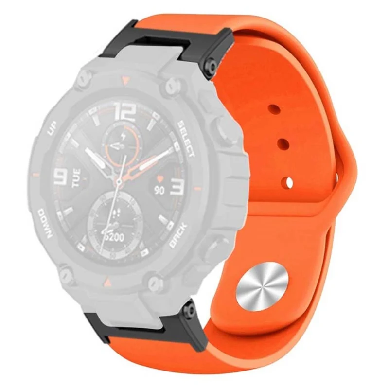 Huami Amazfit T-Rex / T-Rex Pro Silicone Watch Strap Alloy Buckle Replacement Watch Band