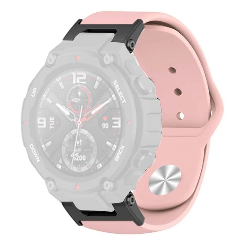 Huami Amazfit T-Rex / T-Rex Pro Silicone Watch Strap Alloy Buckle Replacement Watch Band