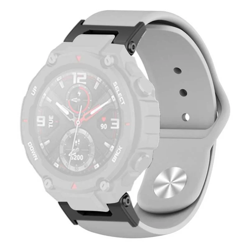 Huami Amazfit T-Rex / T-Rex Pro Silicone Watch Strap Alloy Buckle Replacement Watch Band