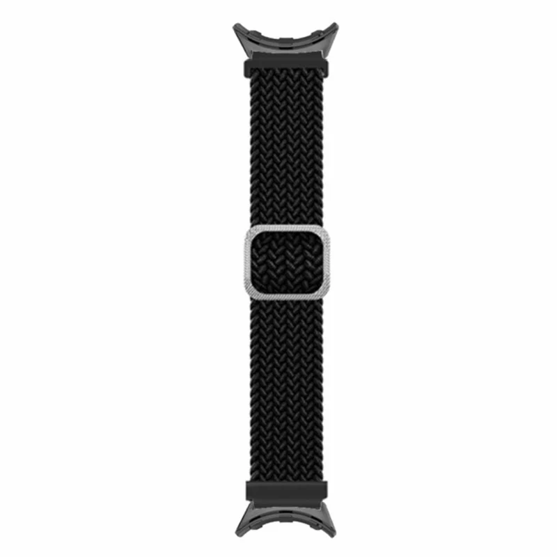 Braided Elastic Watch Band Google Pixel Watch / Watch 2 Replacement Adjustable Wrist Strap - Rainbow