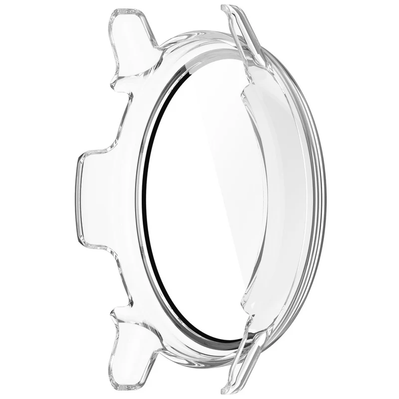 Garmin Vivoactive / Garmin Active 5 Hard Bump Resistant Bumper Case with Tempered Glass Screen Protector Watch Case Cover