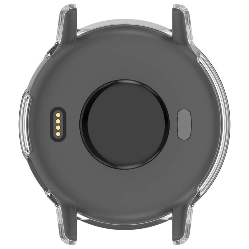 Garmin Vivoactive / Garmin Active 5 Hard Bump Resistant Bumper Case with Tempered Glass Screen Protector Watch Case Cover