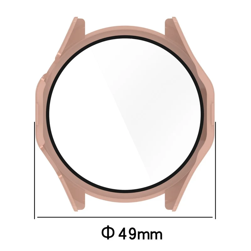 Huawei Watch GT 4 46mm Case Full Protective Hard Bump Resistant Cover with Tempered Glass Screen Protector