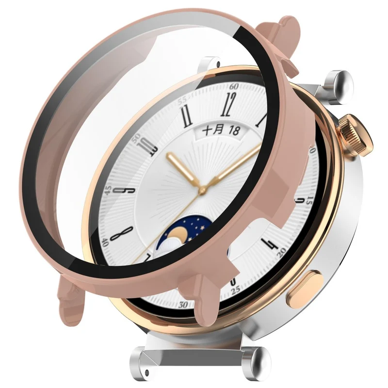 Huawei Watch GT 4 41mm Hard Bump Resistant Case with Tempered Glass Film Full Coverage Watch Cover