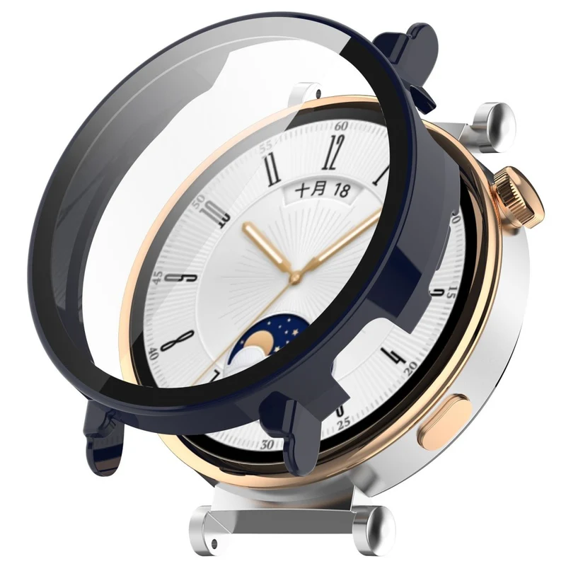 Huawei Watch GT 4 41mm Hard Bump Resistant Case with Tempered Glass Film Full Coverage Watch Cover