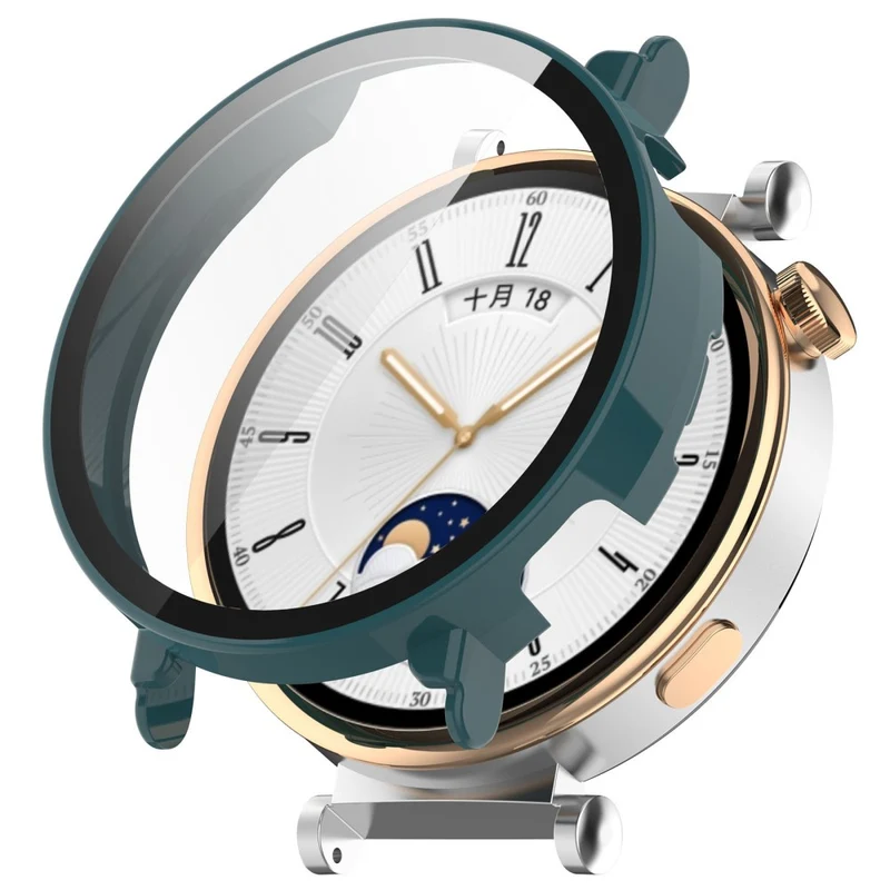 Huawei Watch GT 4 41mm Hard Bump Resistant Case with Tempered Glass Film Full Coverage Watch Cover