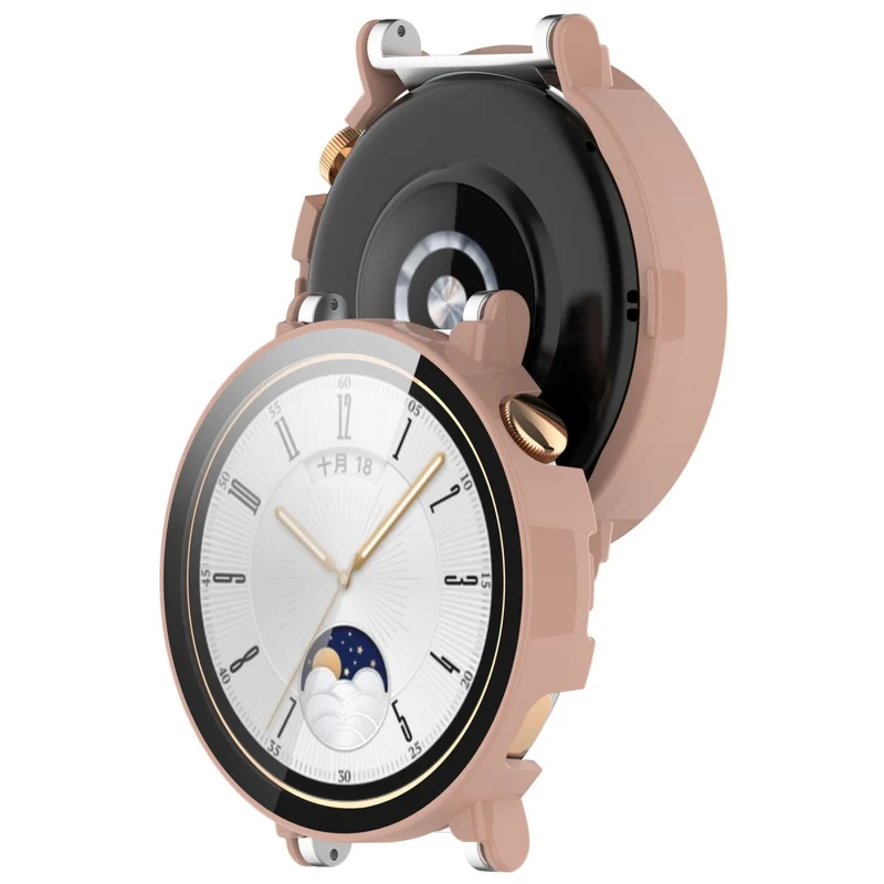 Huawei Watch GT 4 41mm Hard Bump Resistant Case with Tempered Glass Film Full Coverage Watch Cover