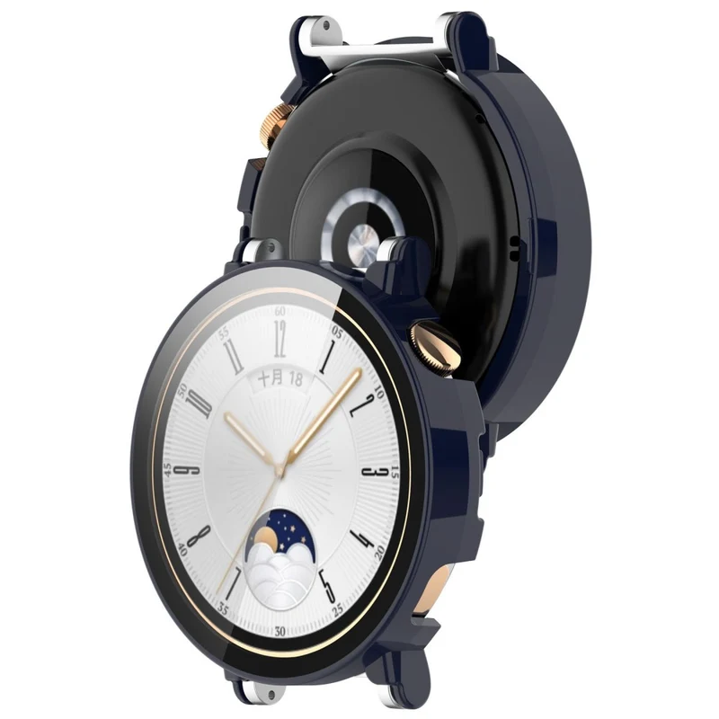 Huawei Watch GT 4 41mm Hard Bump Resistant Case with Tempered Glass Film Full Coverage Watch Cover