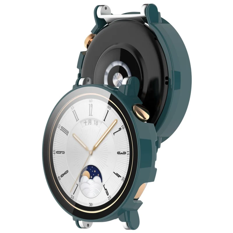 Huawei Watch GT 4 41mm Hard Bump Resistant Case with Tempered Glass Film Full Coverage Watch Cover
