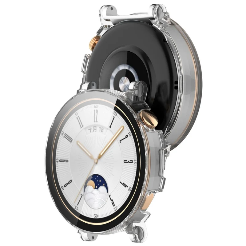 Huawei Watch GT 4 41mm Hard Bump Resistant Case with Tempered Glass Film Full Coverage Watch Cover
