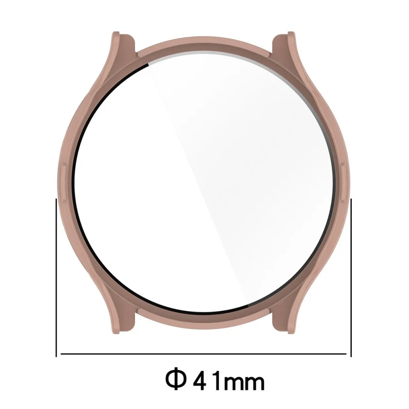 ENKAY Hat Prince Garmin Venu 3S Bump Resistant Watch Case Full Protective Cover with HD Tempered Glass Film