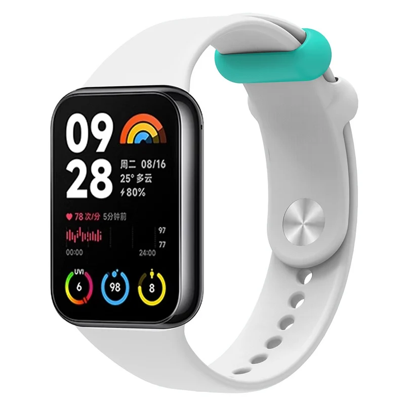 10Pcs Xiaomi Smart Band 8 Pro Watch Strap Keeper Retaining Loop Watchband Fastener Ring (Mix Color)