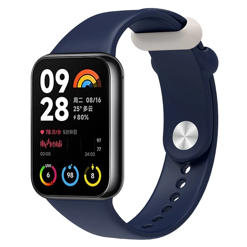 10Pcs Xiaomi Smart Band 8 Pro Watch Strap Keeper Retaining Loop Watchband Fastener Ring (Mix Color)