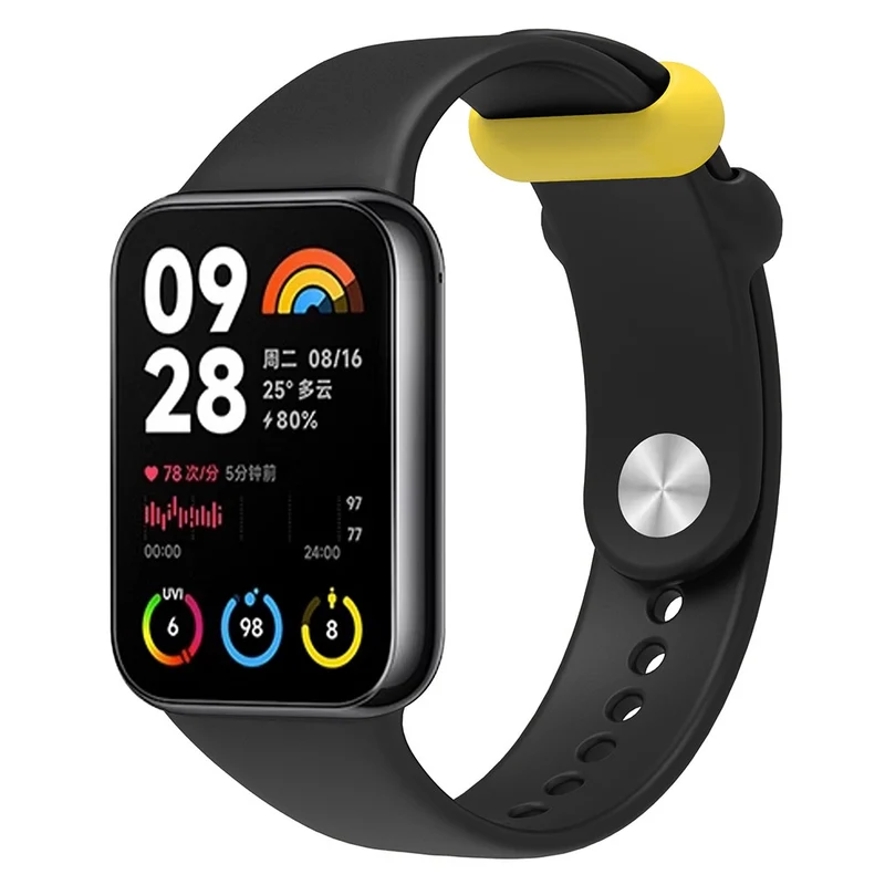 10Pcs Xiaomi Smart Band 8 Pro Watch Strap Keeper Retaining Loop Watchband Fastener Ring (Mix Color)