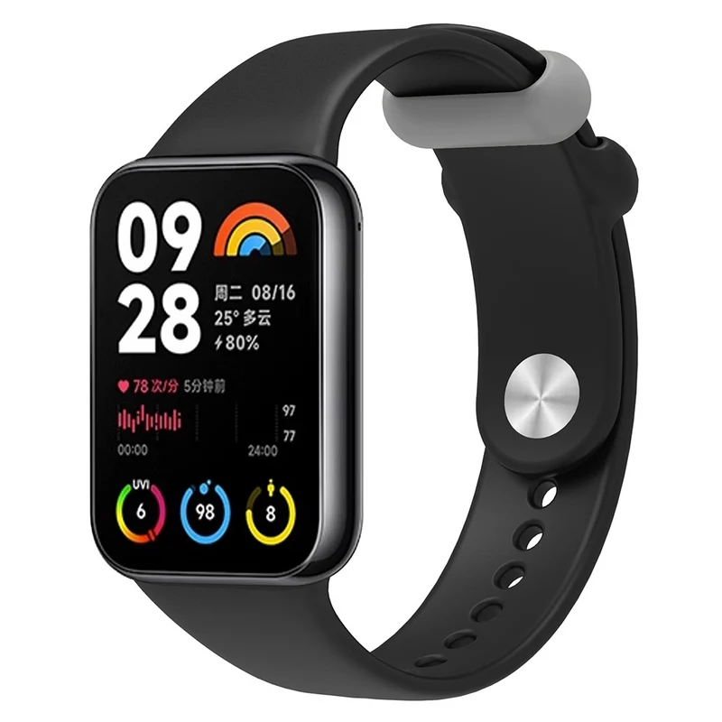 10Pcs Xiaomi Smart Band 8 Pro Watch Strap Keeper Retaining Loop Watchband Fastener Ring (Mix Color)