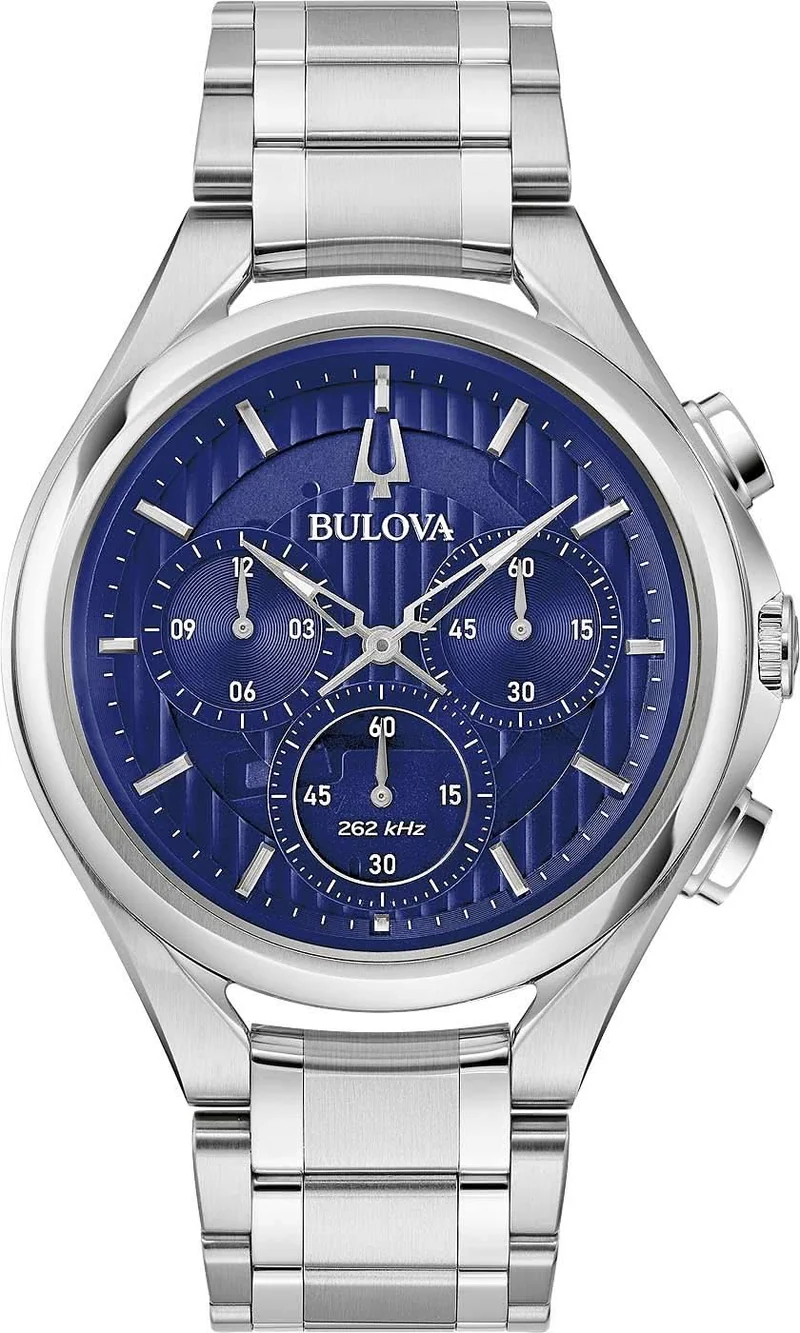 Bulova Curv 96A302 Herrenuhr • Gebogenes Gehäuse • Quarz