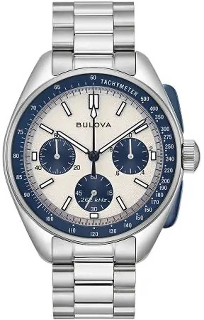 Bulova Lunar Pilot 98K112 Herrenuhr • 262 kHz Quarzwerk